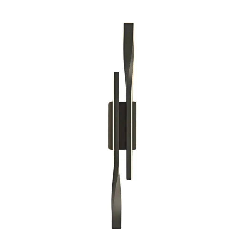 Kinkiet LED Abigali Vargo 12W nowoczesny 42cm czarny Tani