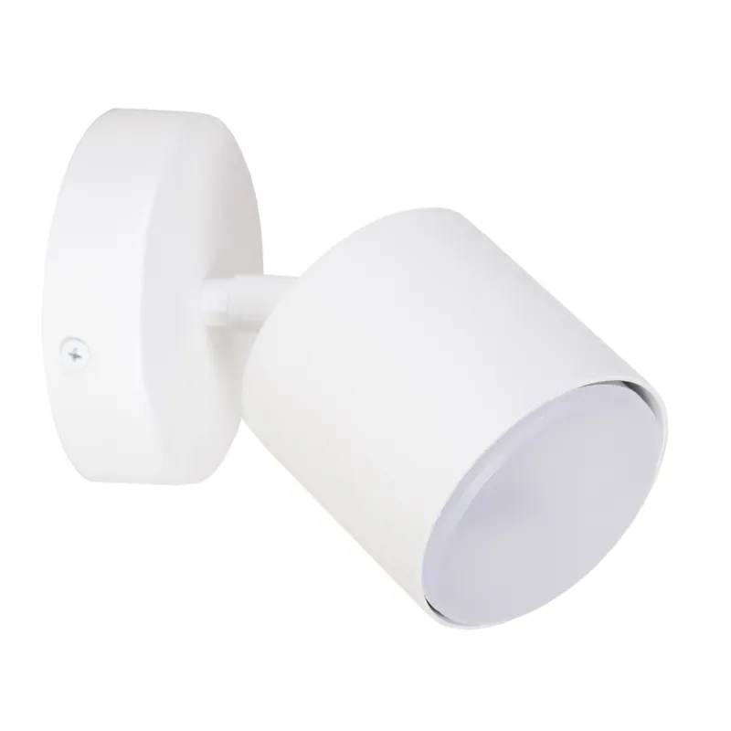 Kinkiet spot plafon MILA Sigma Lighting 1x GX53 MAX 12 W LED Stal lakierowana Biały/Biały Cena promocyjna