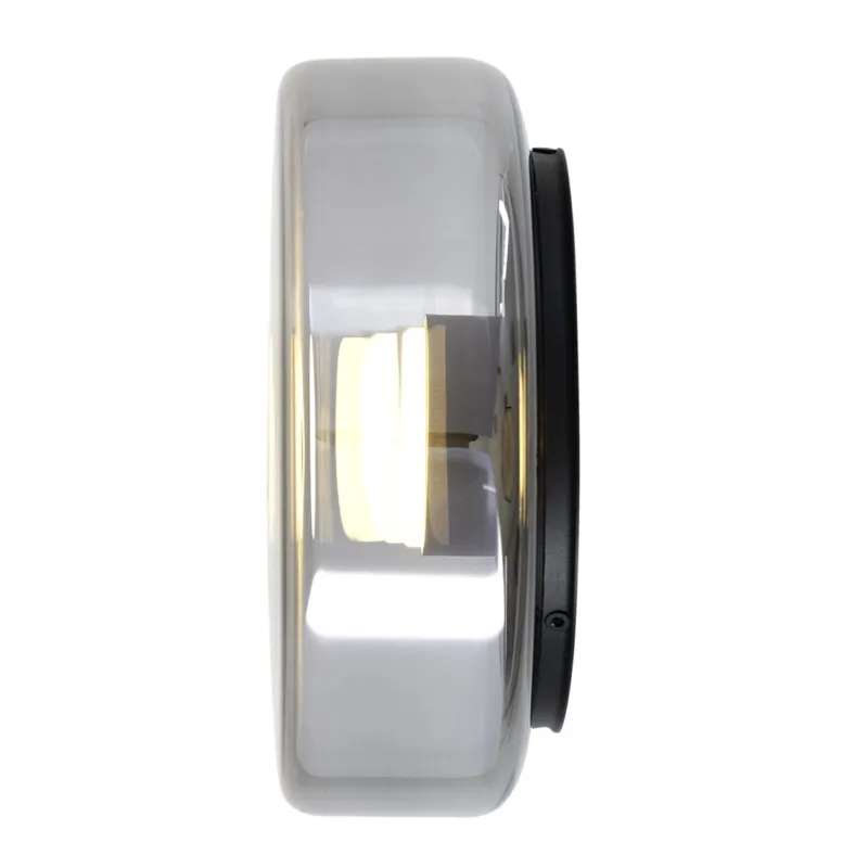 Nowy Lampa sufitowa plafon Tampa 8833 Argon 1x12W GX53 Szkło/Stal Lakierowana Dymny