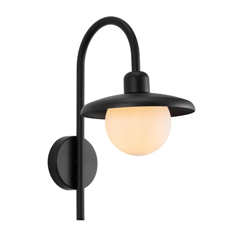 Super okazja Lampa ścienna BERLO 5704924017643 Nordlux E27 czarny