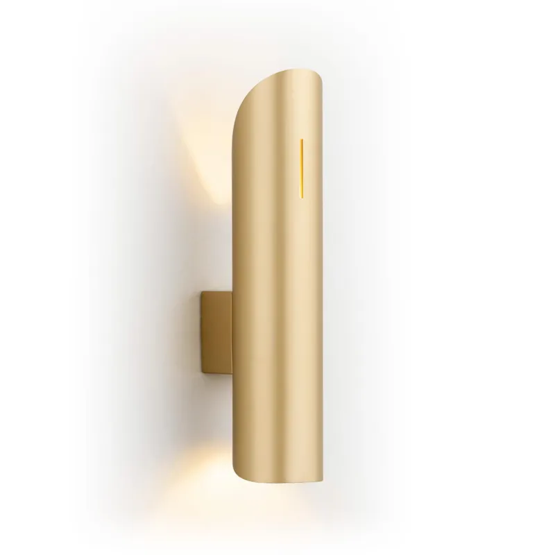 Lampa ścienna Kinkiet Akron Plus 7177 Argon 2xG9 6W Stal Lakierowana, Złoty Soft Szybka dostawa