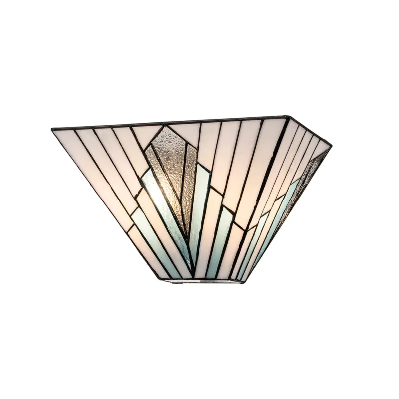 Bezpieczne zakupy Lampa ścienna Kinkiet Alderley TF-ALDERLEY-WU Elstead Lighting 2xE14 40W Stal, szkło artystyczne Brązowy