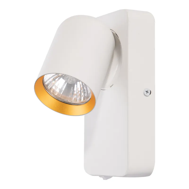 Szybka wysyłka Lampa ścienna kinkiet ANDY ML9942 Milagro 1xGU10 Aluminium Biały / Złoty
