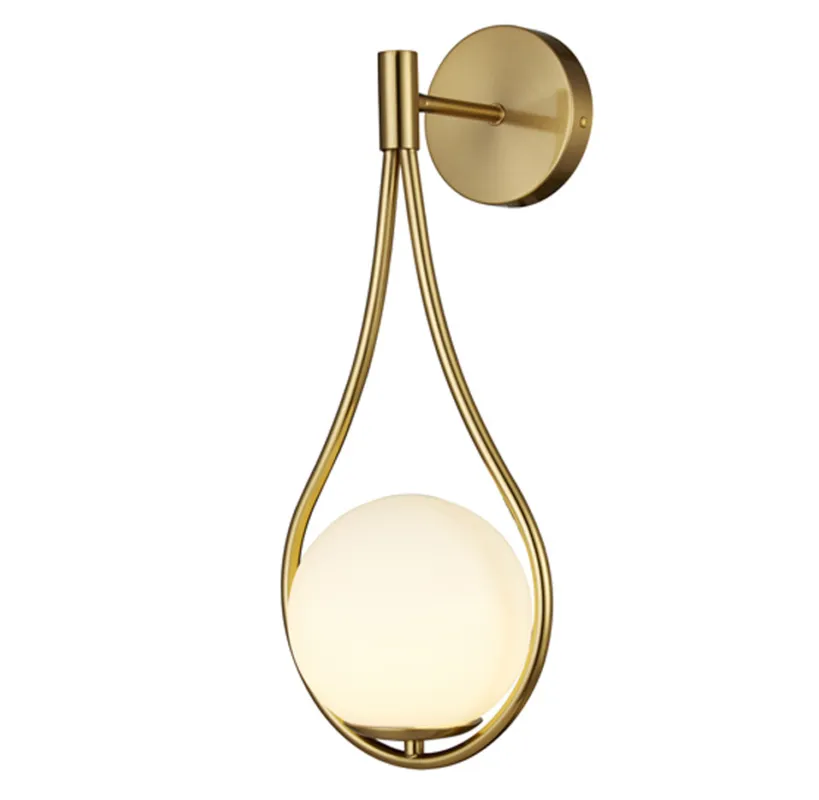 Lampa ścienna Drop ST-F079 gold Step into Design 1xG9 5W Metal Złoty Cena promocyjna