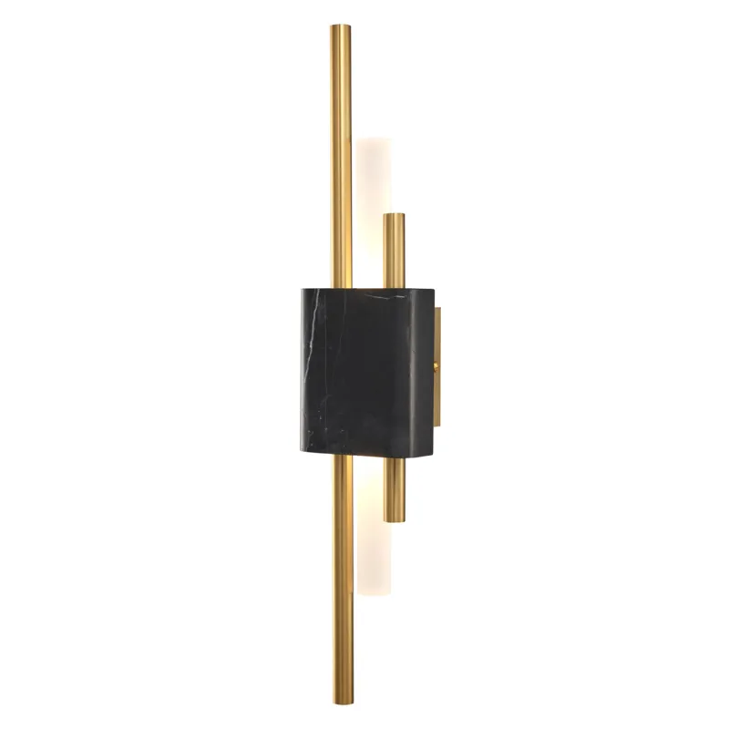 Lampa ścienna Ellie ST-7007W-BLACK Step into Design 1xLED 5W Marmur Naturalny Złoty Oferta