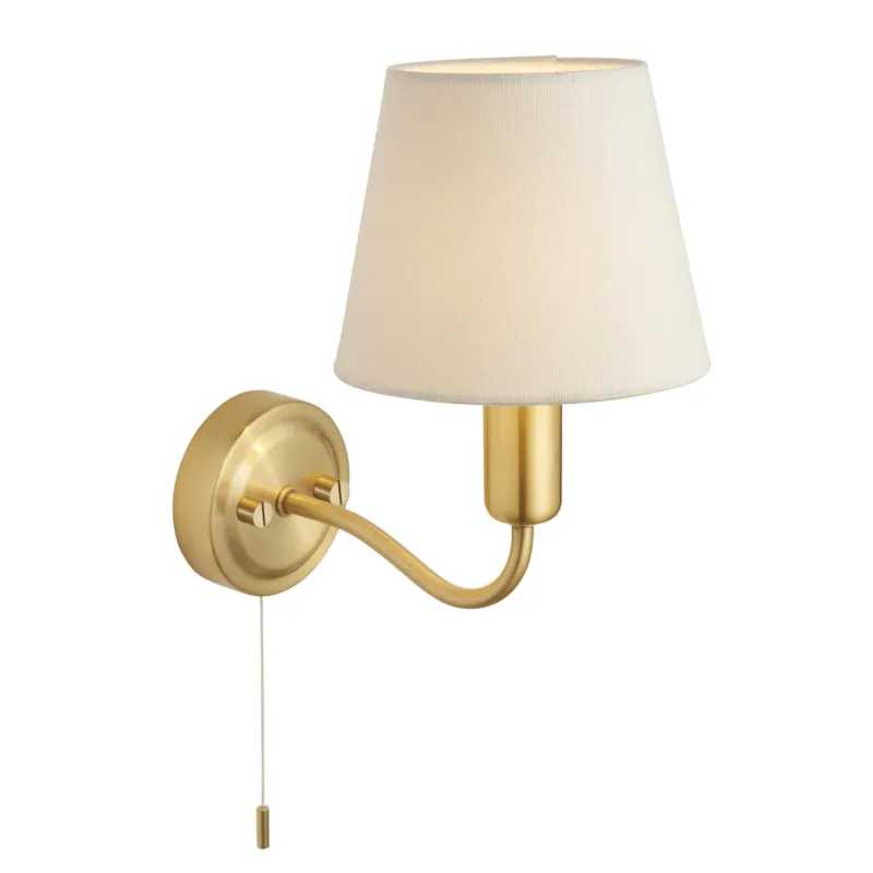 Lampa ścienna Endon Conway 1x3W G9 Stal Mosiądz Wybór klientów