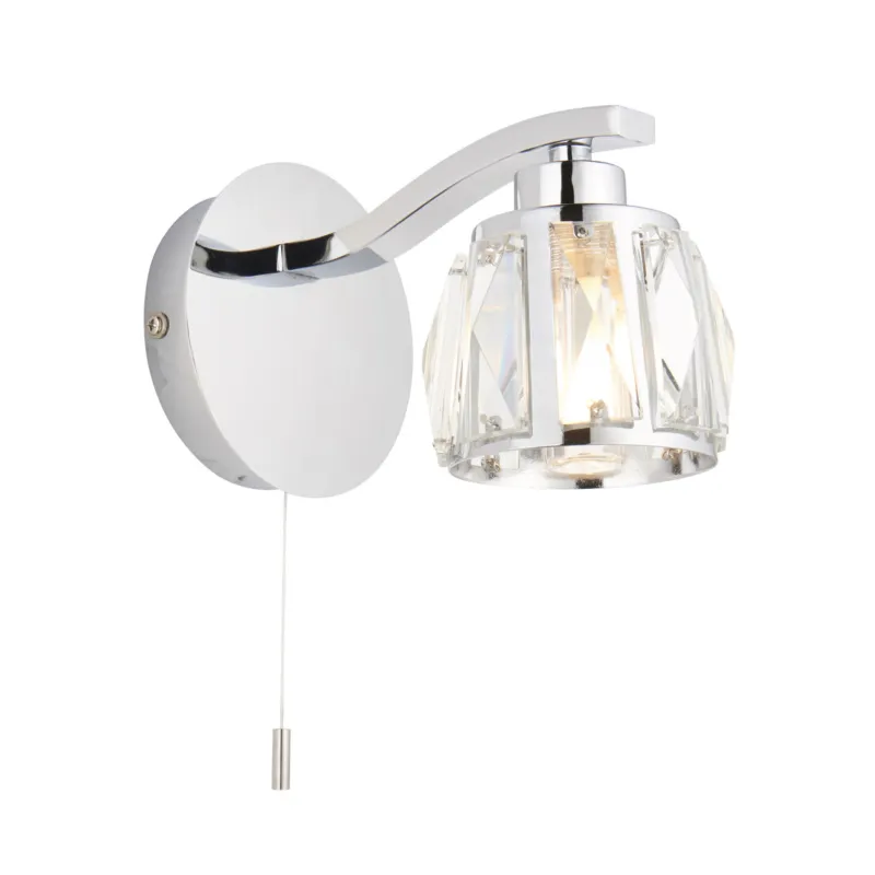 Lampa ścienna Endon Ria 1x3W G9 Stal Chrom Kup online