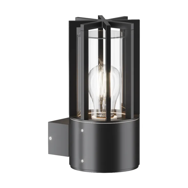 Kup online Lampa ścienna kinkiet Barrel O453WL-01GF Maytoni E27x15W Aluminium i tworzywo sztuczne/ Grafit/