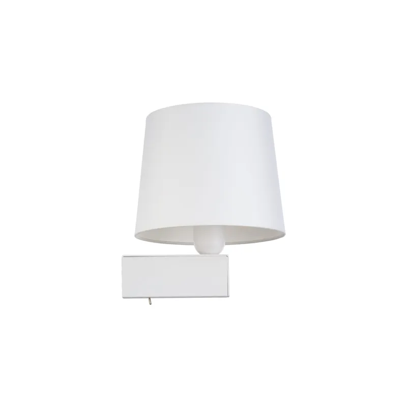 Lampa ścienna kinkiet CHILLIN 8201 Nowodvorski 10W E27 Tkanina Biały Obniżka ceny