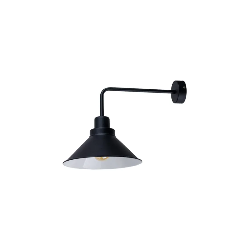 Lampa ścienna kinkiet CRAFT 9151 Nowodvorski 25W LED E27 Stal lakierowana Czarny Obniżka ceny