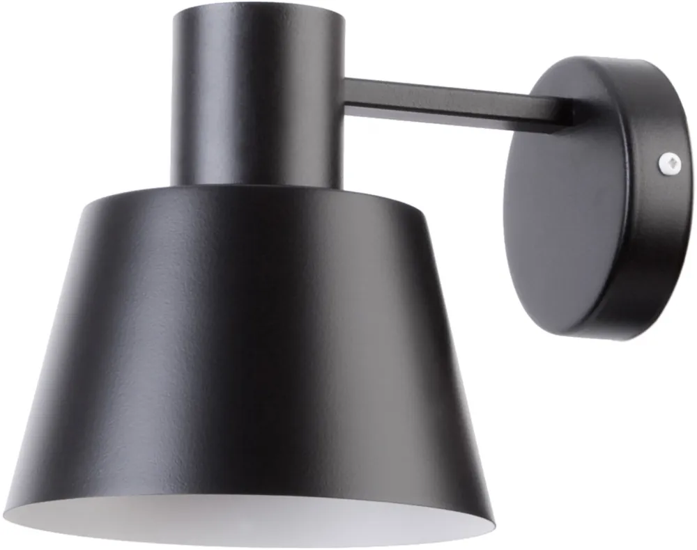 Lampa ścienna Kinkiet DUNKA Sigma Lighting 1XE27 MAX 15W LED Stal lakierowana Czarny/Carny, Wewnątrz Biały Wybór klientów