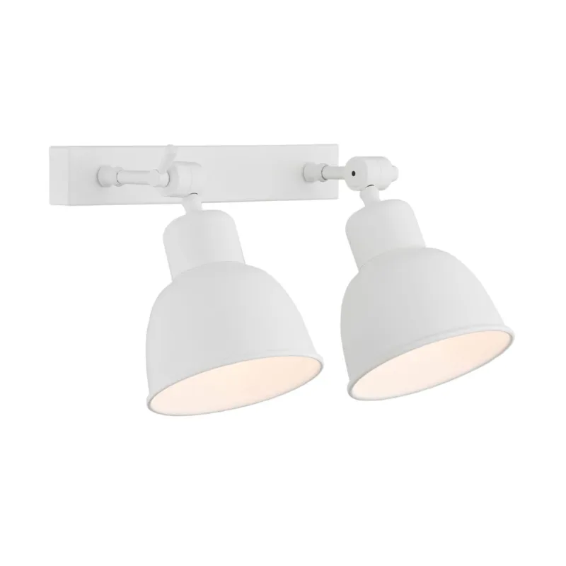 Lampa ścienna Kinkiet Eufrat 676 Argon 2xE27 15W Stal Lakierowana, Biały Zamów teraz