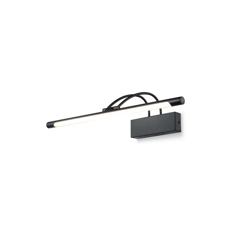 Bezpieczna płatność Lampa ścienna kinkiet Finelli MIR004WL-L12B Maytoni LEDx12,1W Metal/Tworzywo sztuczne Czarny/Biały