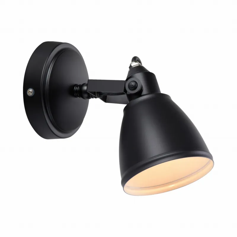 Lampa ścienna Kinkiet Fjällbacka 108082 Markslojd 1xG9 20W Metal Czarny Wyprzedaż