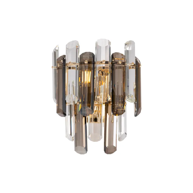 Lampa ścienna kinkiet Flare DIA200WL-02G Maytoni E14x40W Metal/Szkło Złoto/Różnokolorowy Najlepsza cena