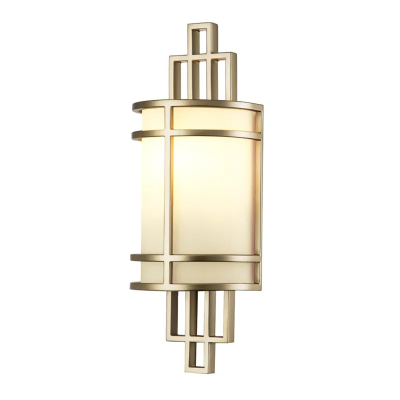 Lampa ścienna Kinkiet Fusion FE-FUSION1-PNBR Elstead Lighting 1x60 W E27 Naturalny mosiądz Najlepsza cena