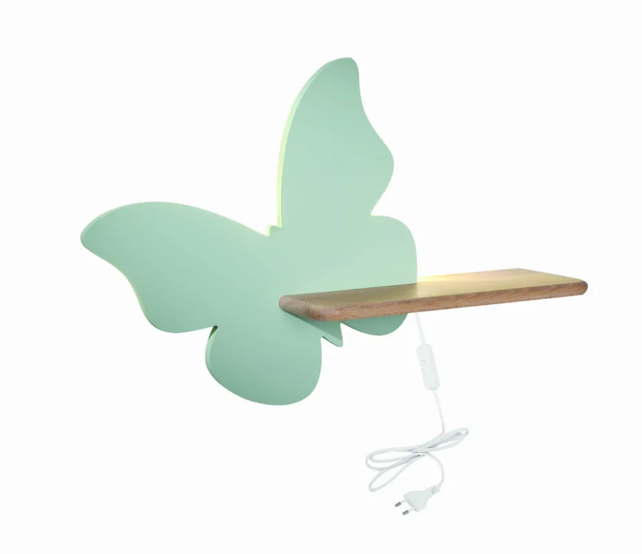 Kinkiet Candellux Butterfly miętowy LED Ograniczona ilość