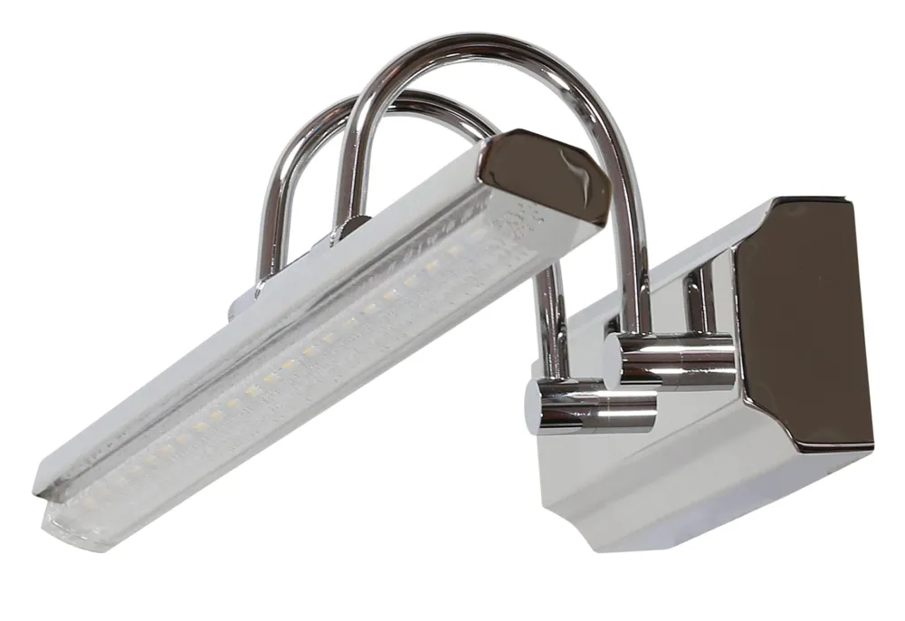 Nowość Kinkiet Candellux Gizel chromowy z akrylowym kloszem 1×LED
