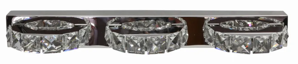Szybka wysyłka Kinkiet Candellux Shipi chrom z kryształkami 3× LED