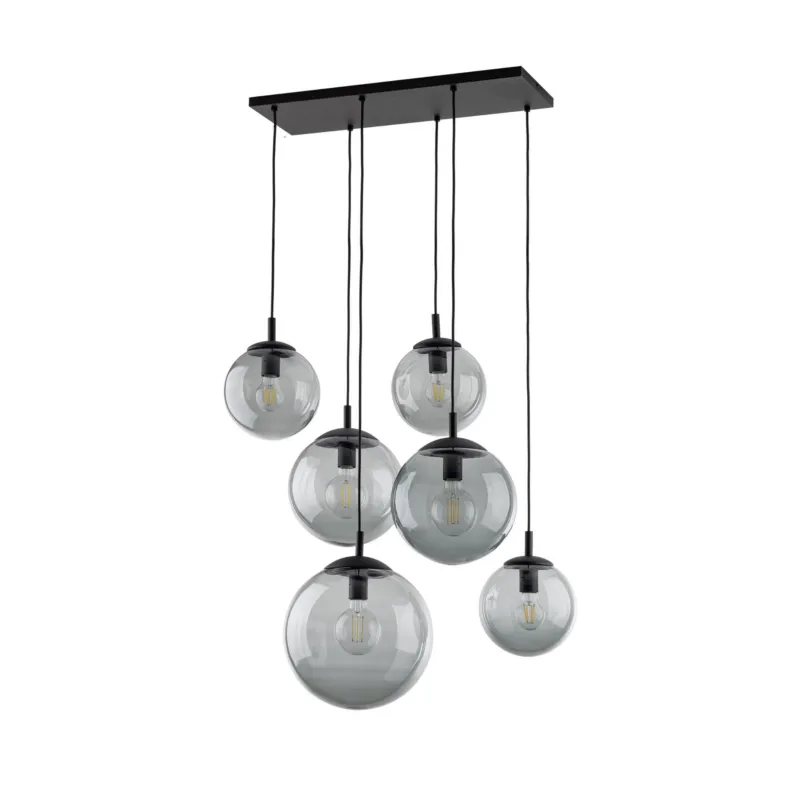 Kinkiet Esme Graphite Czarny 6x E27 - TK Lighting Zamów teraz