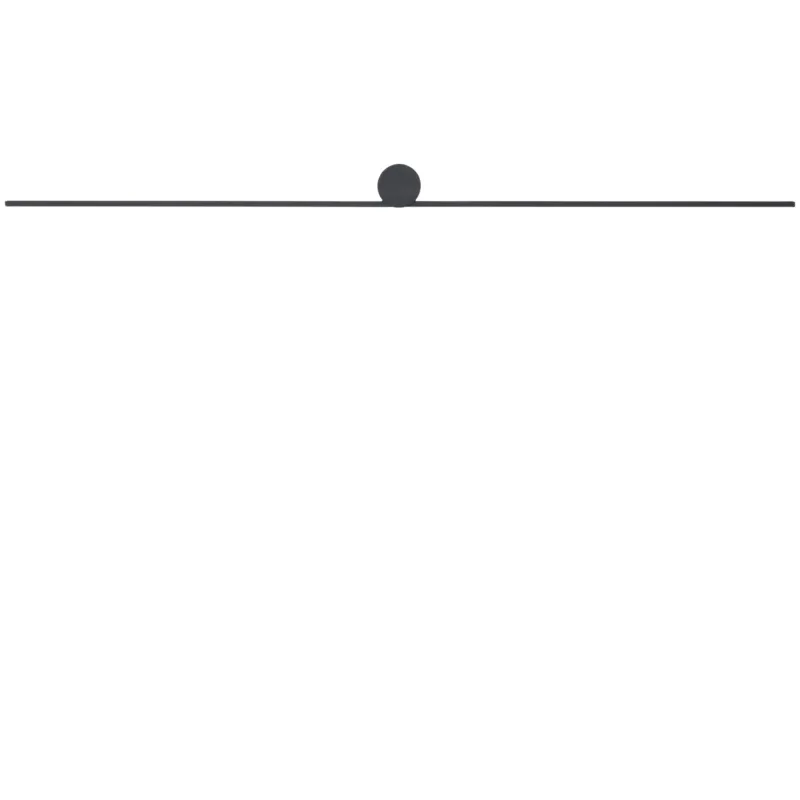 Kinkiet Spin czarny 1 pkt LED zintegrowany - Nowodvorski Premium