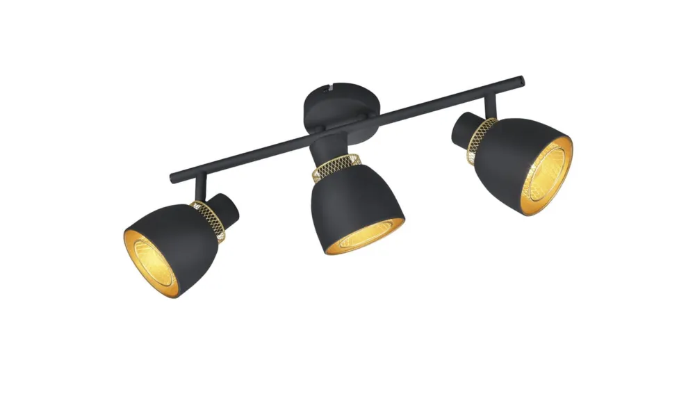 Dostępne od ręki Reflektor Punch czarny E14 R80813032 - RL