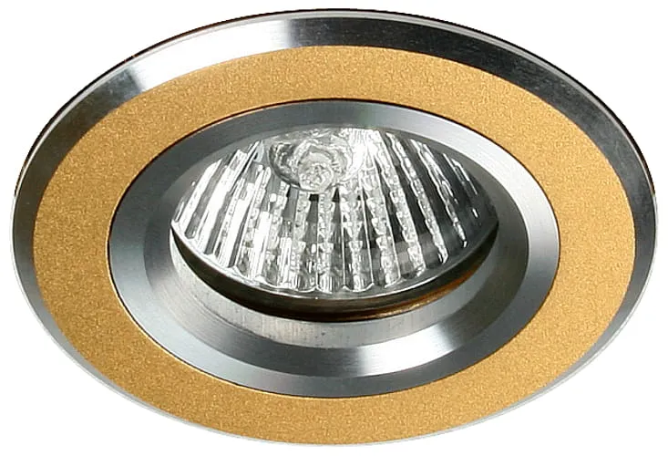 Ostatnie sztuki Spot Candellux Oprawa SA-04 satyna złoty aluminium MR16
