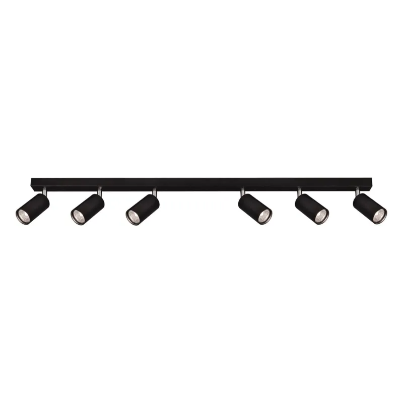 Spot MONTI K-4555 Czarny 6 źr., GU10, 10W LED - Kaja Promocja