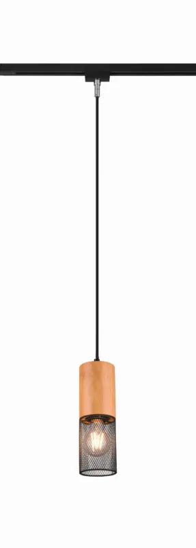 Ostatnie sztuki Element systemu szynowego Duoline czarny E27 73430132 - Trio