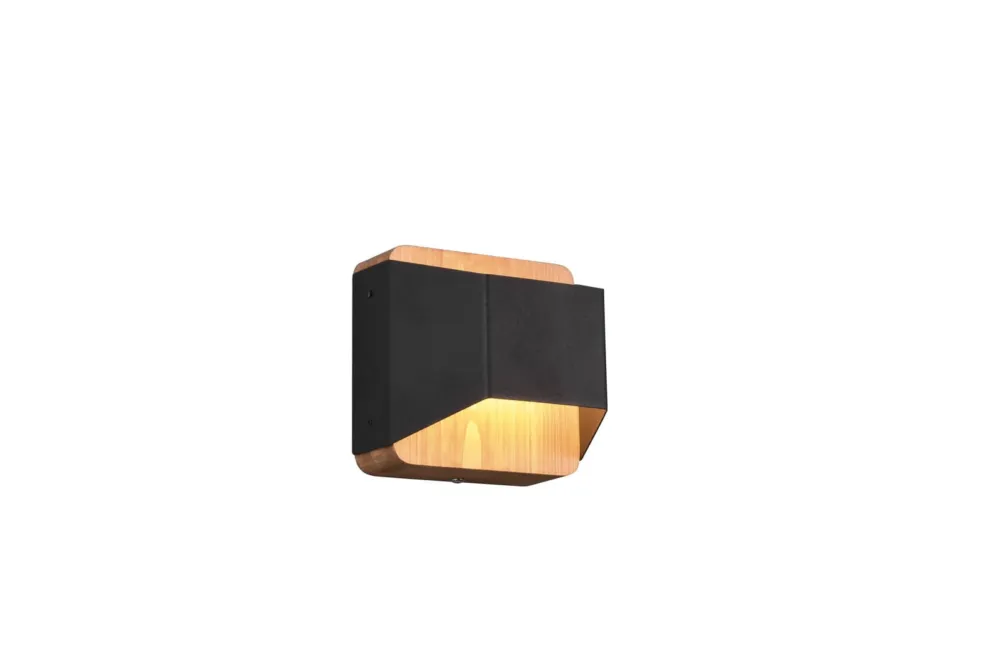 Niska cena Kinkiet Arino czarny LED zintegrowany 224810132 - Trio