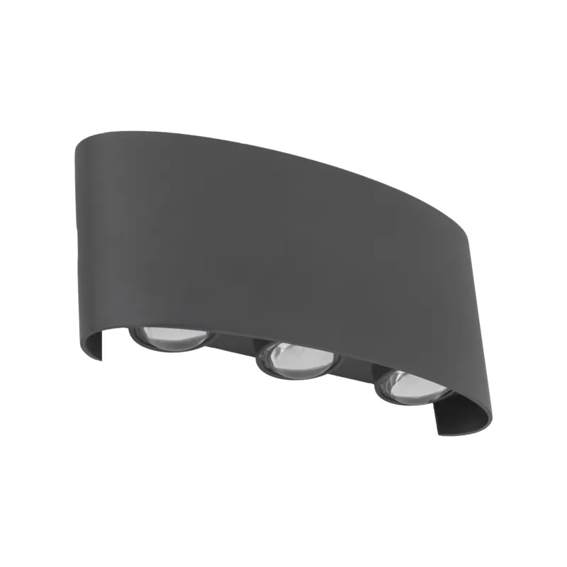 Wysoka jakość Kinkiet Arrow Gray 6x LED - TK Lighting