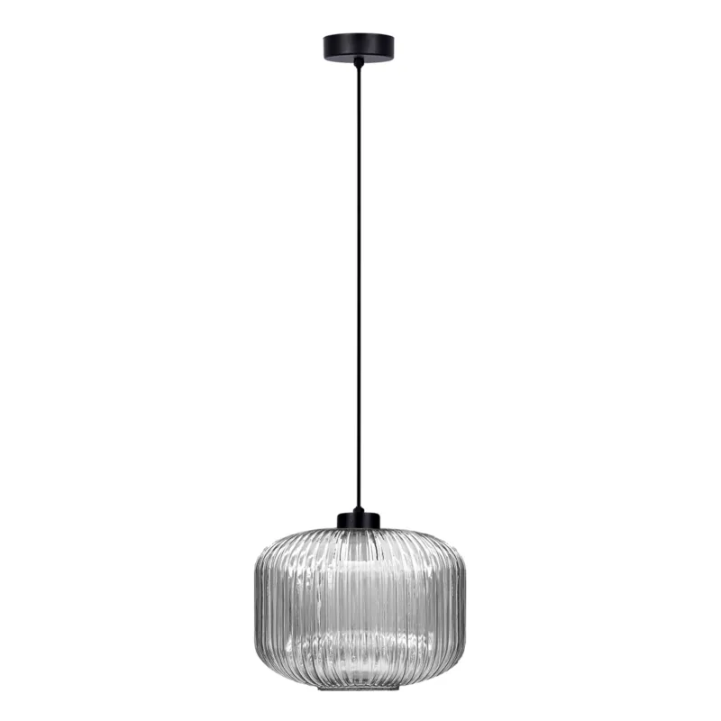 Taniej Lampa wisząca CAMPO K-5661 Grafitowy, czarny 1 źr., E27, 15W LED - Kaja