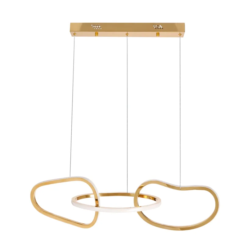 Lampa wisząca Candellux Anneli złota 3× LED zintegrowany Cena promocyjna