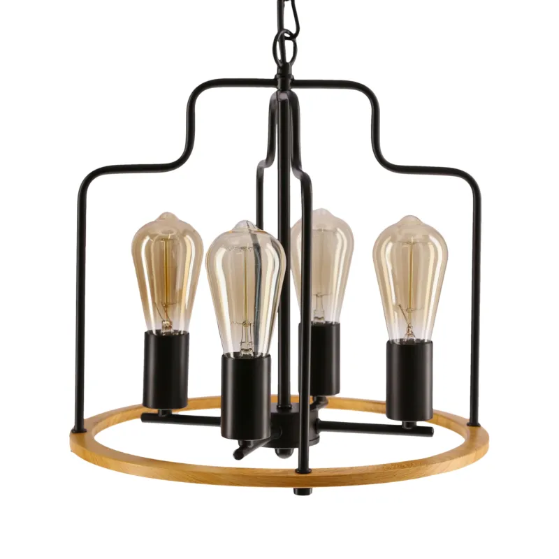 Ograniczona ilość Lampa wisząca Candellux Datus czarna E14