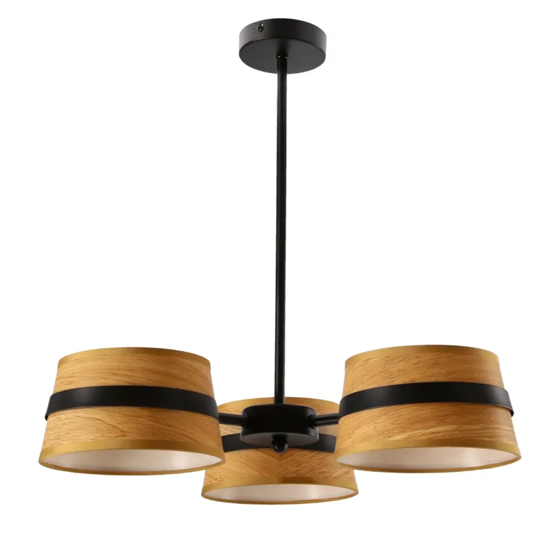 Nowy Lampa wisząca Candellux Demy czarna 3×E14