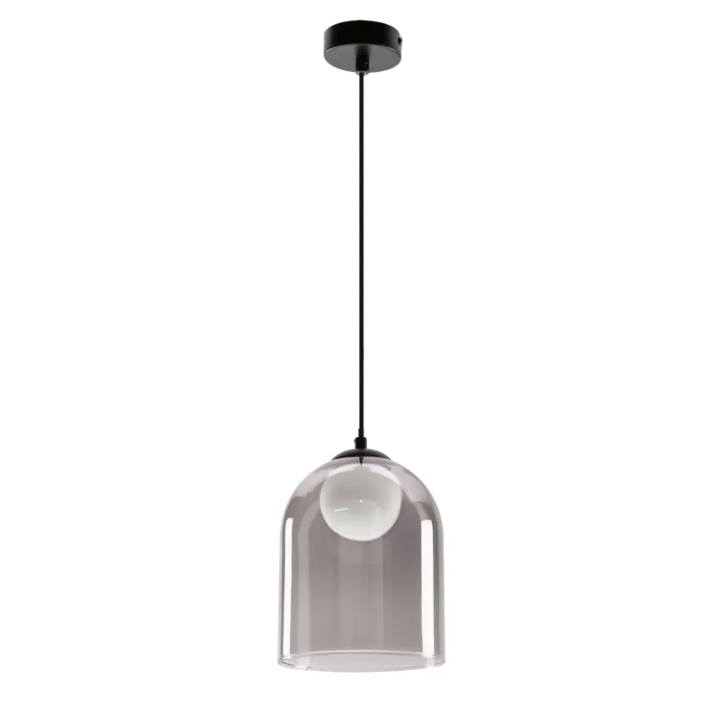 Najlepsza cena Lampa wisząca Candellux Klea z dymionym kloszem 1×G9