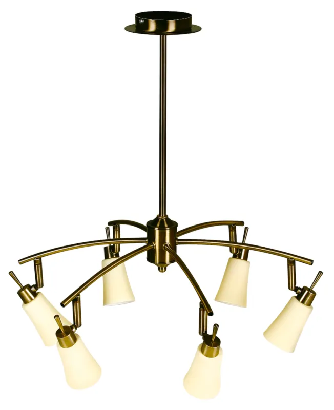 Lampa wisząca Candellux Kroton patynowa 6×G9 Kup online