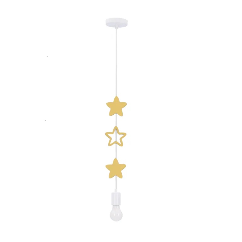 Wyprzedaż Lampa wisząca Candellux Stars biała 1×E27