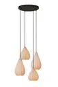 Hit sprzedaży Lampa wisząca Cinzia biały E27 13452/04/31 - Lucide