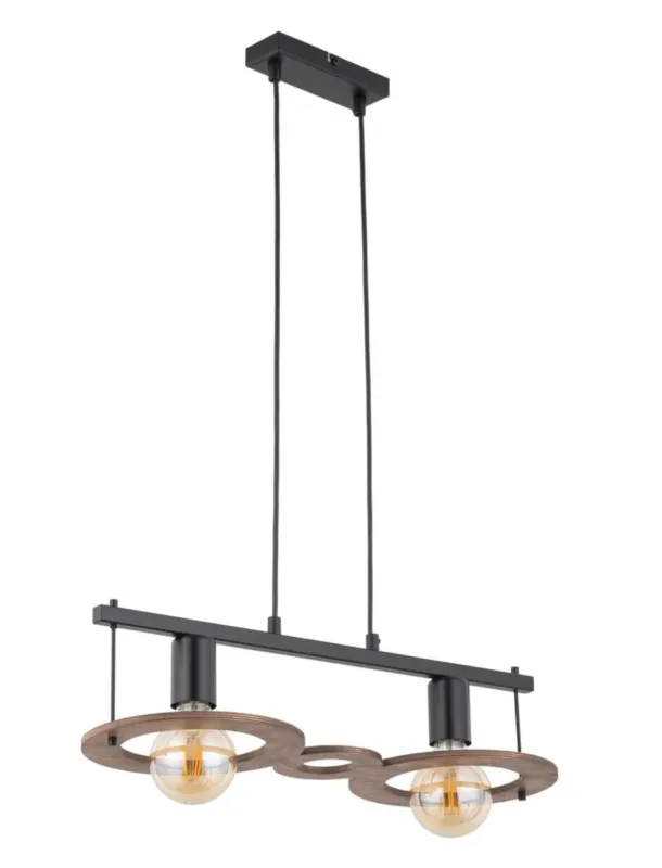 Lampa wisząca COFFEE 2xE27 czarna 32484 Sigma Wyprzedaż