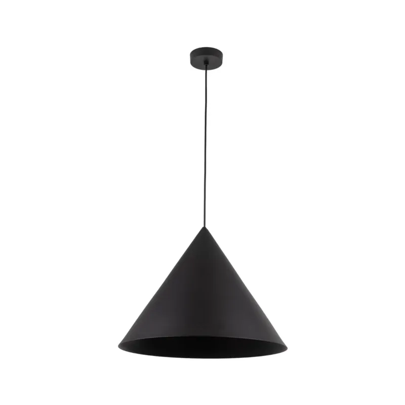 Bezpieczne zakupy Lampa wisząca Cono Xl Black 1x E27 - TK Lighting