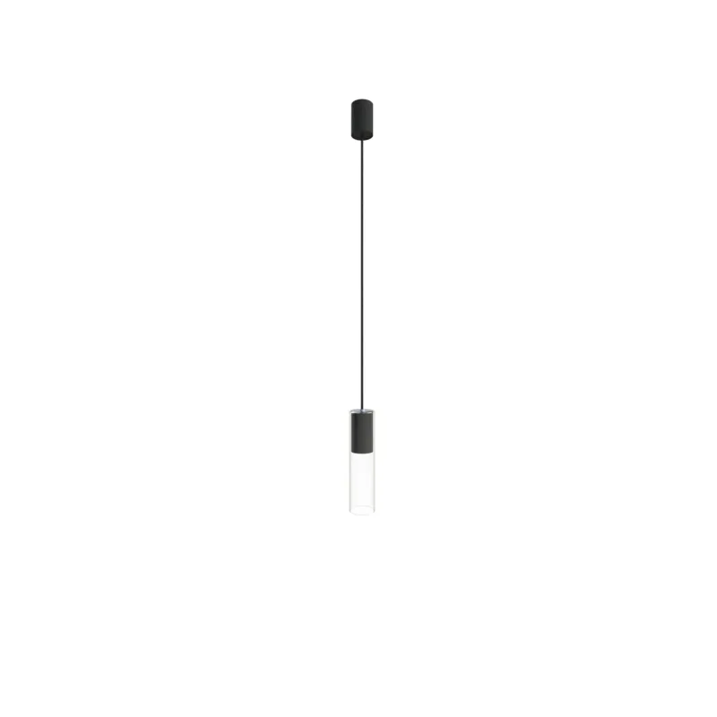 Lampa wisząca CYLINDER M 1xGU10 transparentna 7865 Nowodvorski Premium