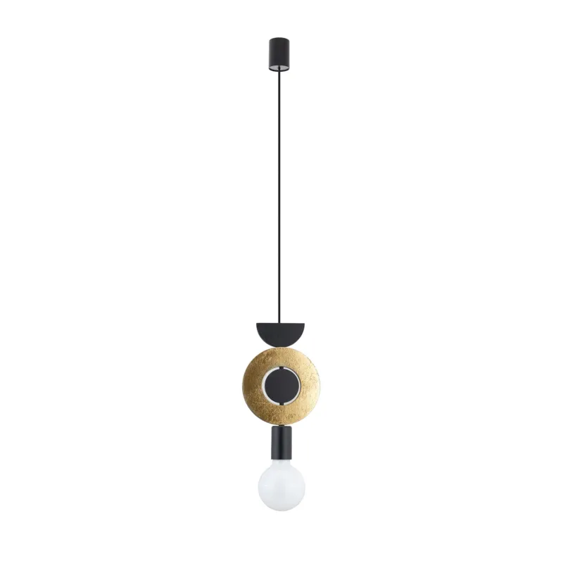 Lampa wisząca DROPS WOOD F 1xE27 złota 11180 Nowodvorski Bezpieczne zakupy