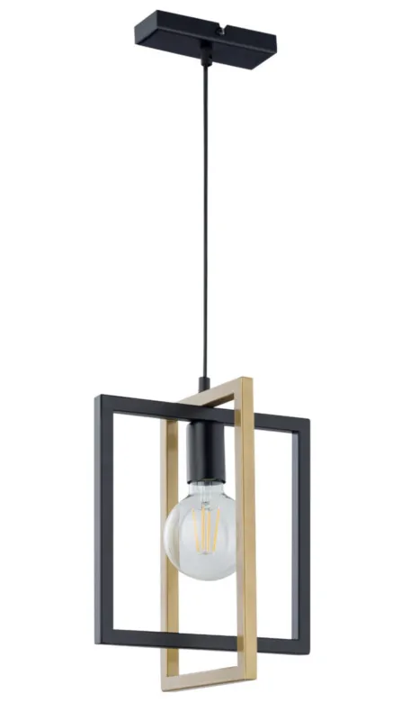 Lampa wisząca EDEN 1 zwis E27 czarna 32230 Sigma Taniej