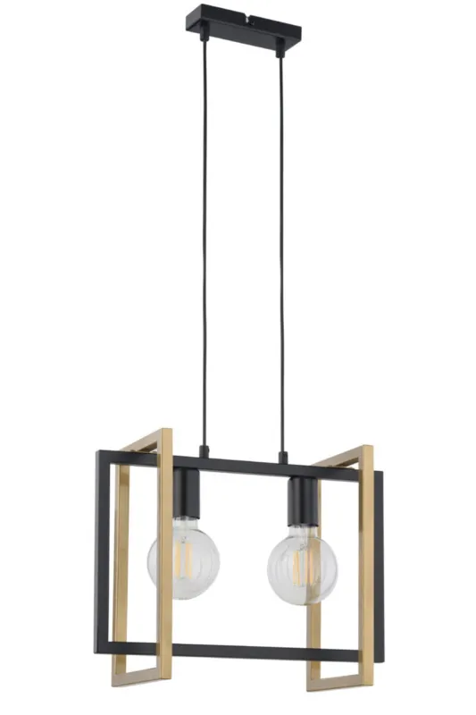 Zamów dziś Lampa wisząca EDEN 2 zwis E27 czarna 32232 Sigma