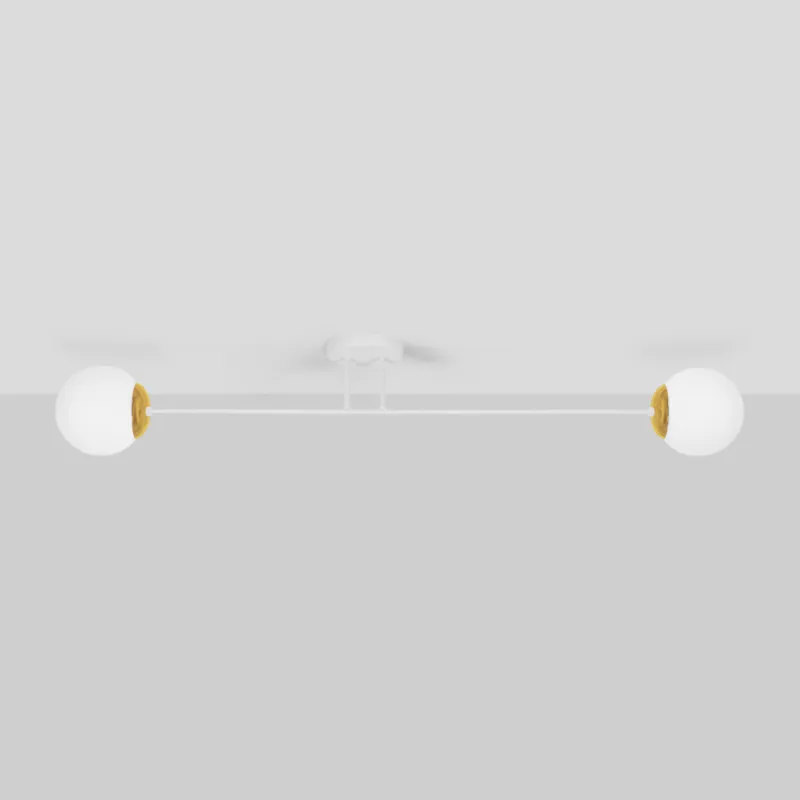 Lampa wisząca ELMO K-5315 Biały, złoty 2 źr., E14, 10W LED - Kaja Dodaj do koszyka