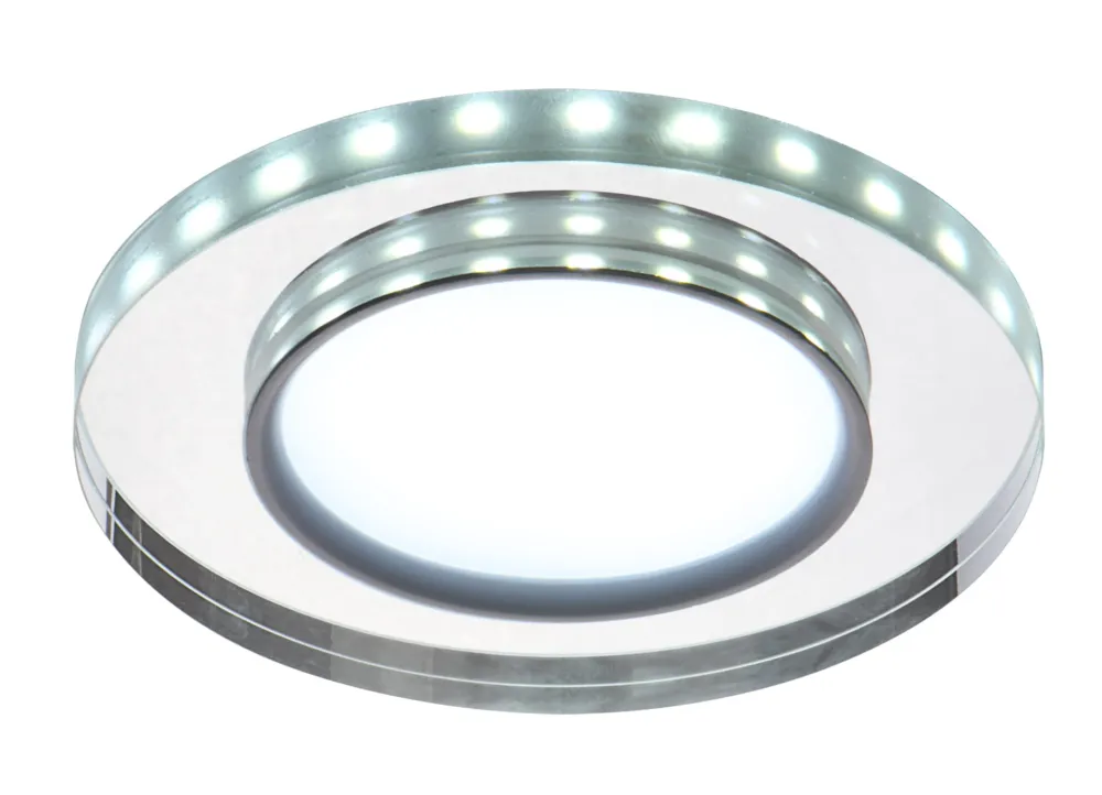 Łatwy zwrot Spot Candellux SSP-23 biały z bezbarwnym szkłem LED
