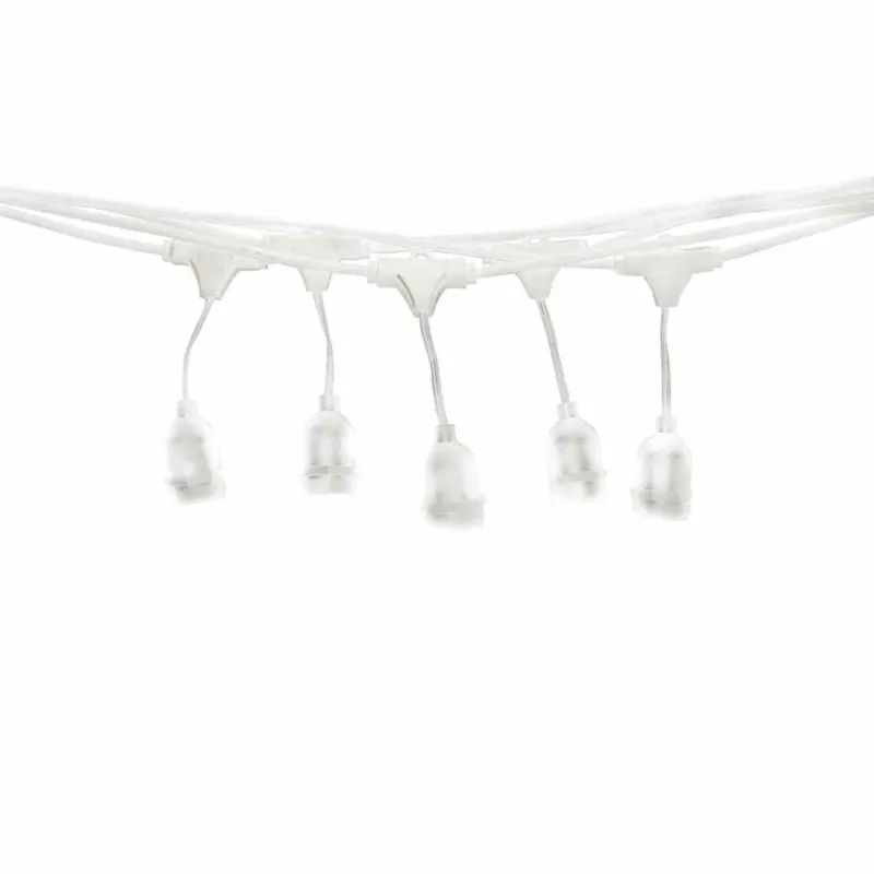 Oferta limitowana Girlanda 15 Metrów Biała (Bez Żarówek) Eko-Light