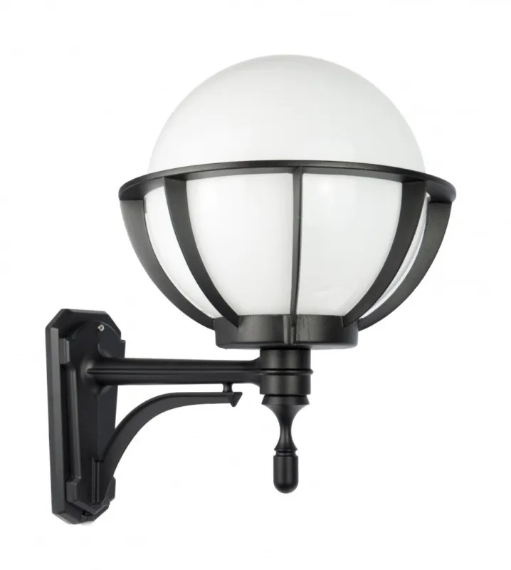 Sprawdź teraz Kinkiet zewnętrzny Kule z koszykiem 250 60W IP43 czarny K 3012/1/KPO 250 U Su-Ma