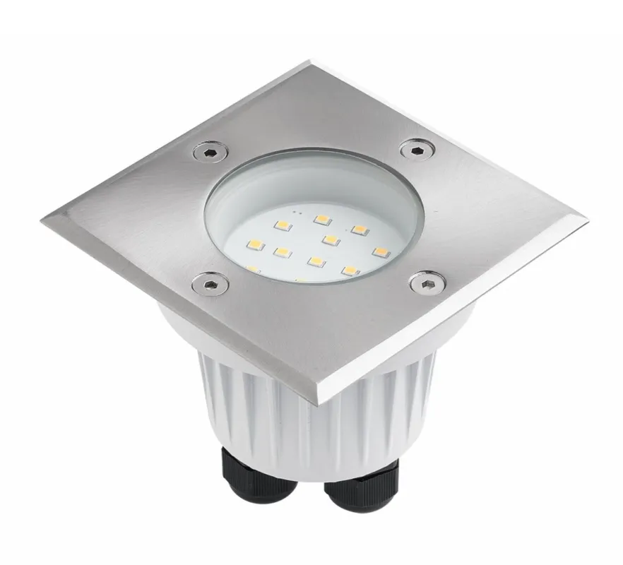 Oferta limitowana Lampa najazdowa Leda 1W IP67 srebrna ST 5024 B Su-Ma